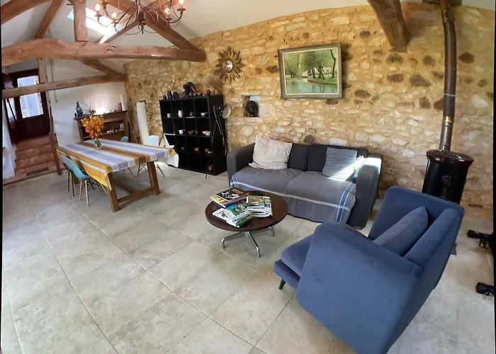 Les Temps Des Sources منزل للإقامة Veyrines-de-Domme